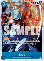 Sabo (OP15-046) (V.1) - Adventure on Kami’s Island (Super Rare) [OP15-046]