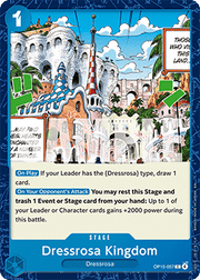 Dressrosa Kingdom (OP15-057) - Adventure on Kami’s Island (Common) [OP15-057]