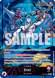 Enel (OP15-058) (V.2) - Adventure on Kami’s Island (Alternate Art) [OP15-058]