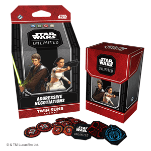 Aggressive Negotiations: Anakin Skywalker and Padme Amidala Twin Suns Deck - 2026 Twin Suns