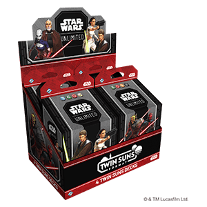 Star Wars: Unlimited 2026 Twin Suns Deck Display - 2026 Twin Suns