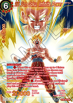SS Son Goku, Infinite Power (V.2 - Special Rare)