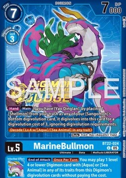 MarineBullmon (BT22-024)