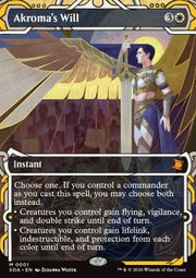 Akroma's Will (V.1) - Secrets of Strixhaven: Mystical Archive (Mythic) [SOA-1]