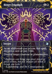 Bitter Triumph (V.1) - Secrets of Strixhaven: Mystical Archive (Uncommon) [SOA-26]