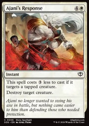 Ajani's Response - Secrets of Strixhaven (Common) [SOS-6]