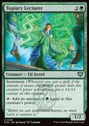 Topiary Lecturer - Secrets of Strixhaven (Uncommon) [SOS-165]