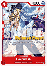 Cavendish (OP15-006) - Promos: Adventure on Kami’s Island (Uncommon) [OP15P-006]