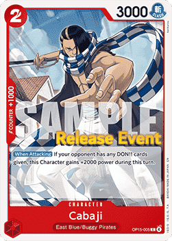 Cabaji (OP15-005) - Promos: Adventure on Kami’s Island (Common) [OP15P-005]