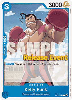 Kelly Funk (OP15-043) - Promos: Adventure on Kami’s Island (Common) [OP15P-043]