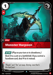 Monster Harpoon - Unleashed (Uncommon) [UNL-014]
