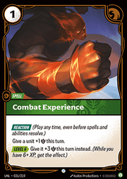 Combat Experience - Unleashed (Common) [UNL-031]