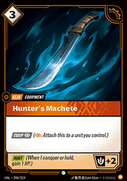 Hunter's Machete - Unleashed (Common) [UNL-096]