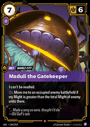 Maduli the Gatekeeper - Unleashed (Rare) [UNL-144]