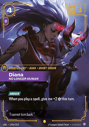 Diana, No Longer Human (V.2 - Showcase) - Unleashed (Showcase) [UNL-149a]