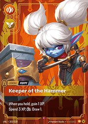 Poppy, Keeper of the Hammer (V.1 - Rare) - Unleashed (Rare) [UNL-203]
