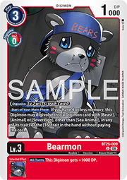 Bearmon (BT25-009) - Dual Revolution (Uncommon) [BT-25-009]