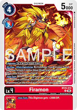 Firamon (BT25-013) - Dual Revolution (Common) [BT-25-013]