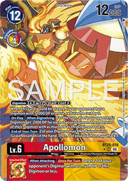 Apollomon (BT25-018) (V.2) - Dual Revolution (Alternative Art) [BT-25-018]