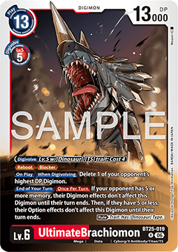 UltimateBrachiomon (BT25-019) - Dual Revolution (Rare) [BT-25-019]