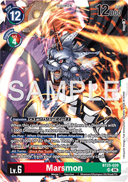 Marsmon (BT25-020) (V.1) - Dual Revolution (Super Rare) [BT-25-020]