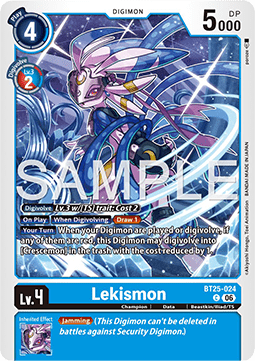 Lekismon (BT25-024) - Dual Revolution (Common) [BT-25-024]