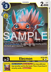 Elecmon (BT25-030) - Dual Revolution (Common) [BT-25-030]