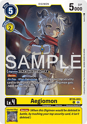 Aegiomon (BT25-033) - Dual Revolution (Uncommon) [BT-25-033]