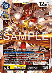 ClavisAngemon (BT25-042) - Dual Revolution (Rare) [BT-25-042]