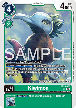 Kiwimon (BT25-050) - Dual Revolution (Common) [BT-25-050]