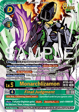 Monarchlizamon / Final Judgment (BT25-057) (V.3)