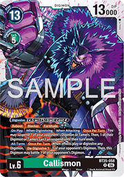 Callismon (BT25-058) - Dual Revolution (Rare) [BT-25-058]