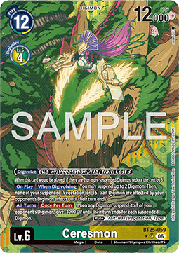 Ceresmon (BT25-059) (V.2) - Dual Revolution (Alternative Art) [BT-25-059]