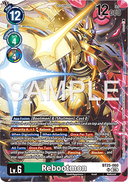 Rebootmon (BT25-060) (V.1) - Dual Revolution (Super Rare) [BT-25-060]