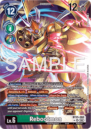 Rebootmon (BT25-060) (V.2) - Dual Revolution (Alternative Art) [BT-25-060]