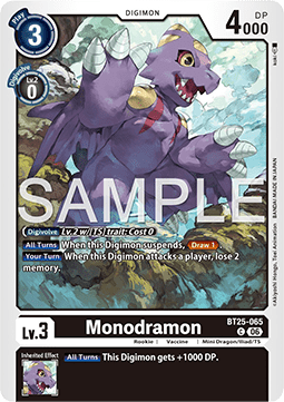Monodramon (BT25-065) - Dual Revolution (Common) [BT-25-065]