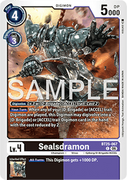 Sealsdramon (BT25-067) - Dual Revolution (Common) [BT-25-067]