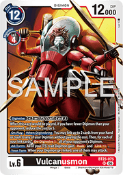 Vulcanusmon (BT25-075) (V.1) - Dual Revolution (Super Rare) [BT-25-075]