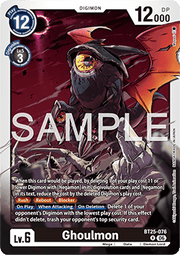 Ghoulmon (BT25-076) - Dual Revolution (Rare) [BT-25-076]