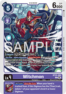 Witchmon (BT25-080) - Dual Revolution (Common) [BT-25-080]