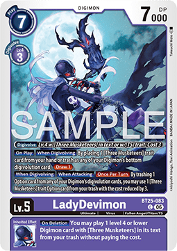 LadyDevimon (BT25-083) - Dual Revolution (Common) [BT-25-083]