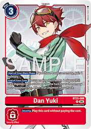 Dan Yuki (BT25-086) (V.1) - Dual Revolution (Rare) [BT-25-086]