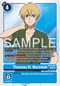 Thomas H. Norstein (BT25-087) - Dual Revolution (Rare) [BT-25-087]