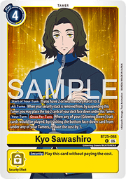 Kyo Sawashiro (BT25-088) (V.1) - Dual Revolution (Rare) [BT-25-088]