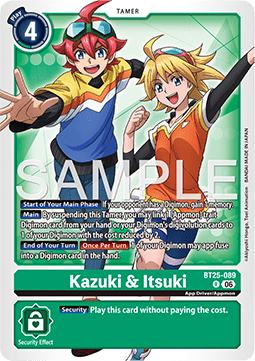 Kazuki & Itsuki (BT25-089) - Dual Revolution (Rare) [BT-25-089]