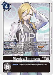 Monica Simmons (BT25-091) (V.1) - Dual Revolution (Super Rare) [BT-25-091]