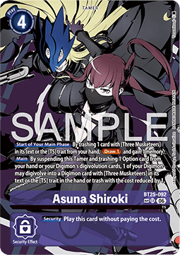 Asuna Shiroki (BT25-092) (V.3) - Dual Revolution (Special) [BT-25-092]