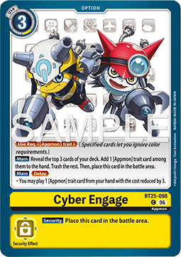Cyber Engage (BT25-098) - Dual Revolution (Common) [BT-25-098]