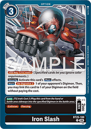Iron Slash (BT25-100) - Dual Revolution (Common) [BT-25-100]