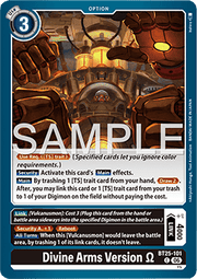 Divine Arms Version Ω (BT25-101) - Dual Revolution (Common) [BT-25-101]